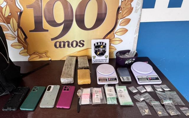 Equipe Raio prende três mulheres por suspeita de tráfico e associação para o tráfico em Alta Floresta
