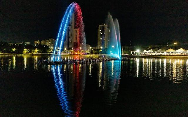 Cuiabá reforça segurança no Parque das Águas com câmeras de reconhecimento facial e leitura de placas