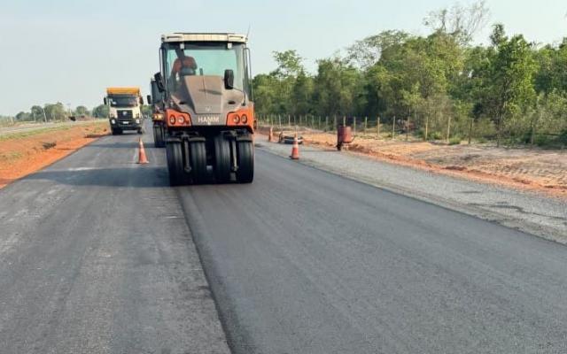 Governo e Nova Rota adiantam cronograma e duplicação da BR-163 entre VG e Jangada já tem 25 km concluídos