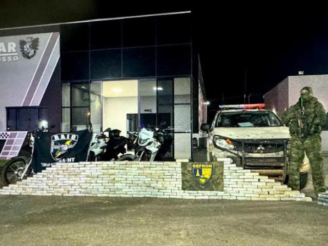 Operação apreende 300 kg de droga e gera prejuízo de R$ 5,6 milhões às facções
