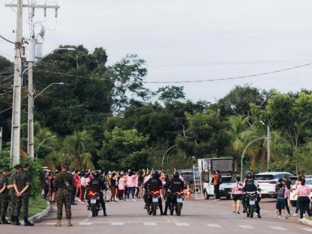 1ª Caminhada Patrulha Maria da Penha reúne comunidade e reforça ações de saúde e proteção às mulheres em Alta Floresta