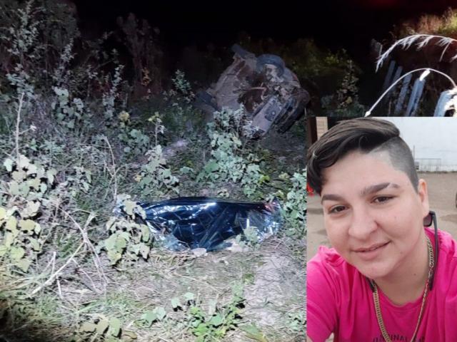 Mulher morre e homem fica ferido após carro capotar em rodovia de MT