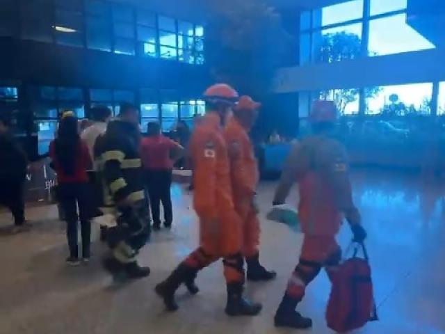 Princípio de incêndio atinge Shopping Estação e mobiliza Bombeiros em Cuiabá