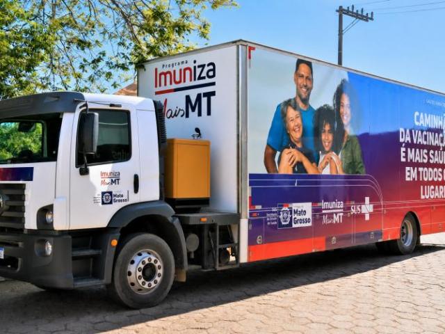 Carreta do Imuniza Mais MT chega a Alta Floresta