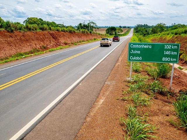 Sinfra abre processo para romper contrato com empreiteiras MT Sul e Agrimat por erros em obras da MT-170