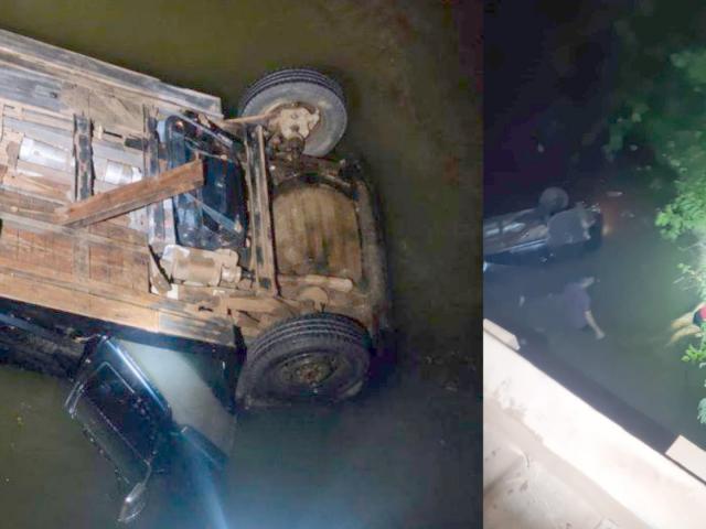 Casal morre após veículo cair de ponte na MT-325; 