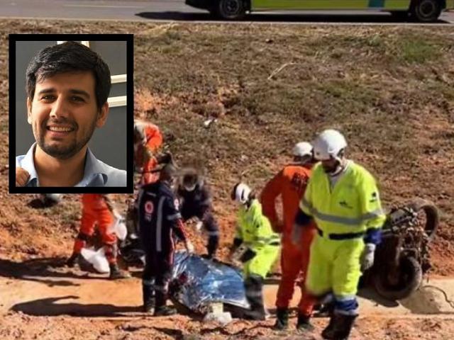 Empresário perde controle de moto esportiva em curva e morre na BR-163 em Sorriso