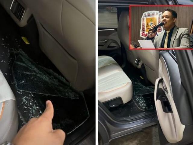 Vereador Caio Cordeiro tem carro arrombado e notebook furtado no Fort Atacadista