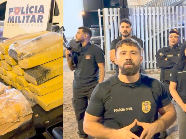 Polícia Civil apreende mais de 30 quilos de drogas em ação contra facção criminosa em Colíder