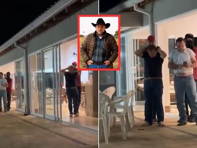 Vídeo mostra negociador desafiando bandidos durante sequestro de presidente de sindicato em MT: 