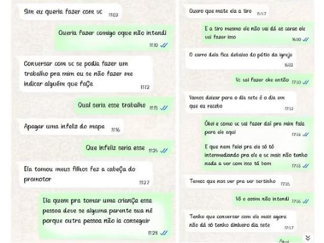 Adolescente descobre plano da mãe para matar funcionária e salva vítima