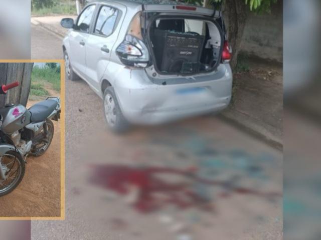 Um grave acidente de trânsito por pouco não resultou em tragédia.