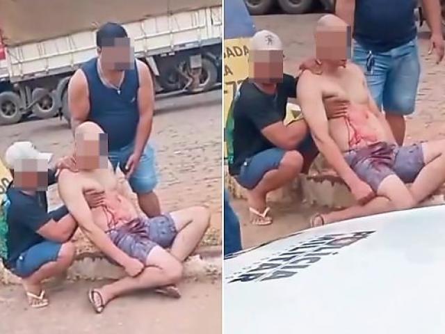 Caminhoneiro é esfaqueado durante briga em posto de combustíveis e morre; veja vídeo