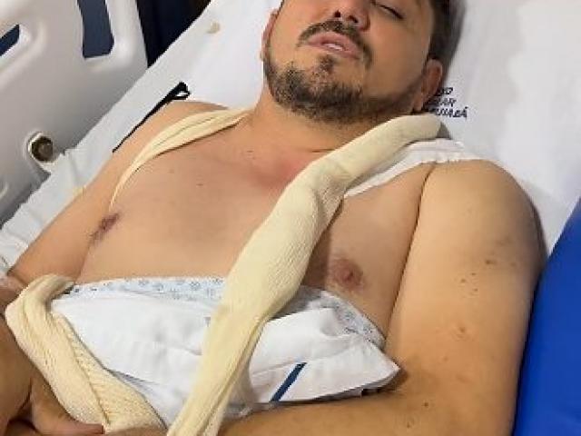 Primo de Ana Castela, presidente do PL em Cáceres, é pisoteado por touro e passa por cirurgia em Cuiabá