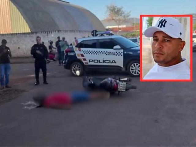 Pai é morto a tiros enquanto levava filho de 5 anos para escola em Pontes e Lacerda