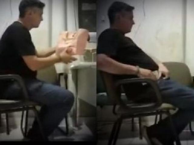 Vídeo mostra presidente do DAE recebendo maços de dinheiro e sacola recheada de notas