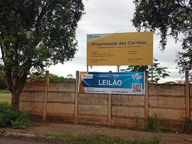 Correios leiloam terreno em Cuiabá com lance inicial de R$ 8,8 milhões