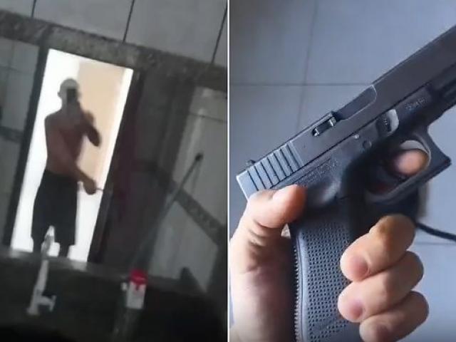 Membro de facção grava vídeo com pistola e ameaça policiais horas antes de ser morto em confronto em MT: “Vou ‘punhar’ neles”