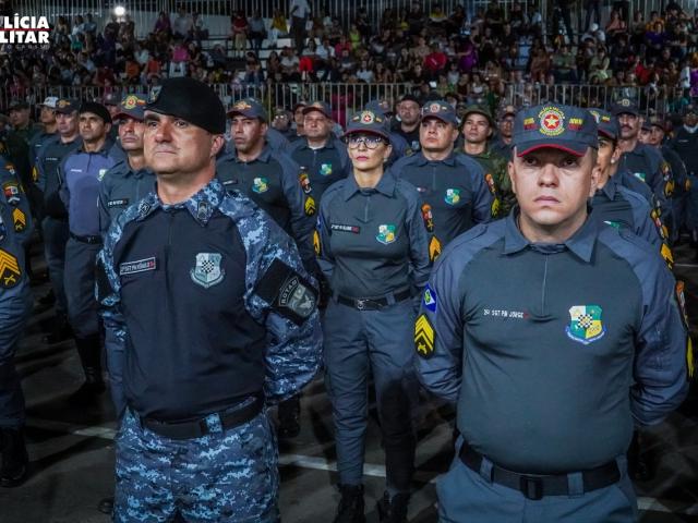 Governo de MT oficializa promoção de 494 policiais militares