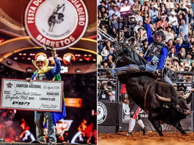 Mato-grossense é campeão da PBR em Barretos e vai representar o Brasil nos EUA