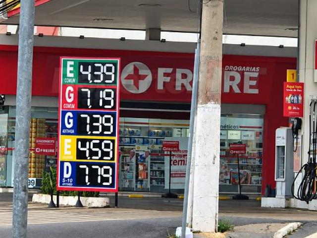 Após gasolina bater R$ 7,19, Procon faz operação contra abuso nos postos em Cuiabá