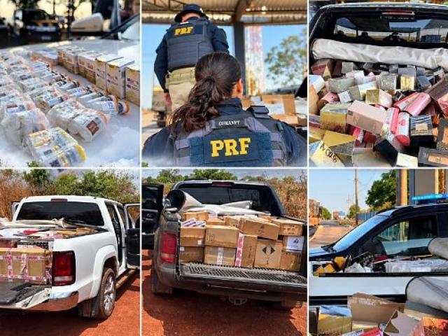 PRF encontra 140 ampolas de “Mounjaro pirata” em carro na BR-364 