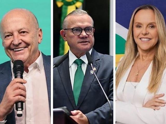 Otaviano Pivetta, 29%; Wellington Fagundes, 27%; Doutora Natasha, 11%
