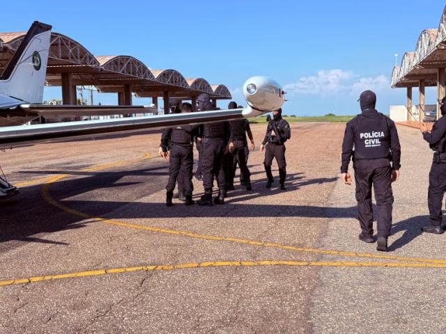 Polícia Civil transfere faccionada presa na Bolívia para Mato Grosso
