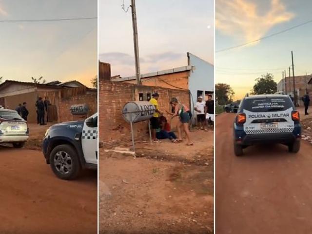 Homem faz mulher refém e acaba morto pela polícia em Peixoto de Azevedo