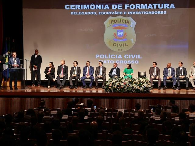 Formatura de 313 novos policiais reforça atuação da Polícia Civil no interior de MT