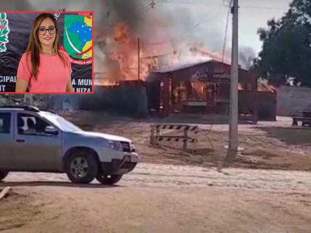 Vereadora se envolve em confusão durante cavalgada e é acusada de incendiar cabaré em Colniza