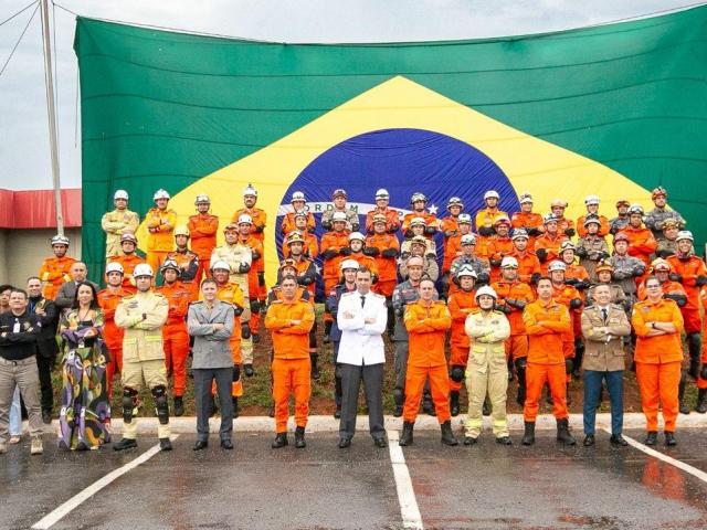 Corpo de Bombeiros de MT participa do 1º Curso de Gestão e Resposta a Desastres