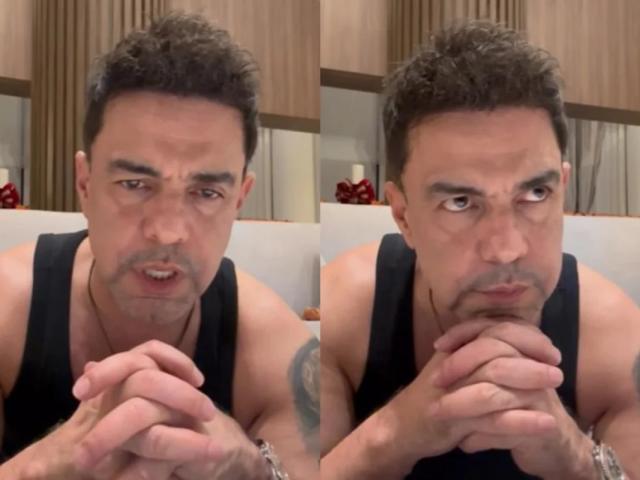 Zezé Di Camargo rompe com SBT após presença de Lula na emissora