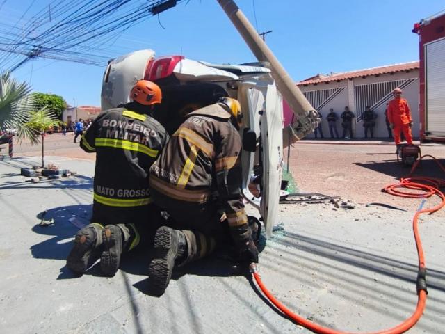 Corpo de Bombeiros de MT atendeu mais de 13,8 mil acidentes de trânsito em 2025