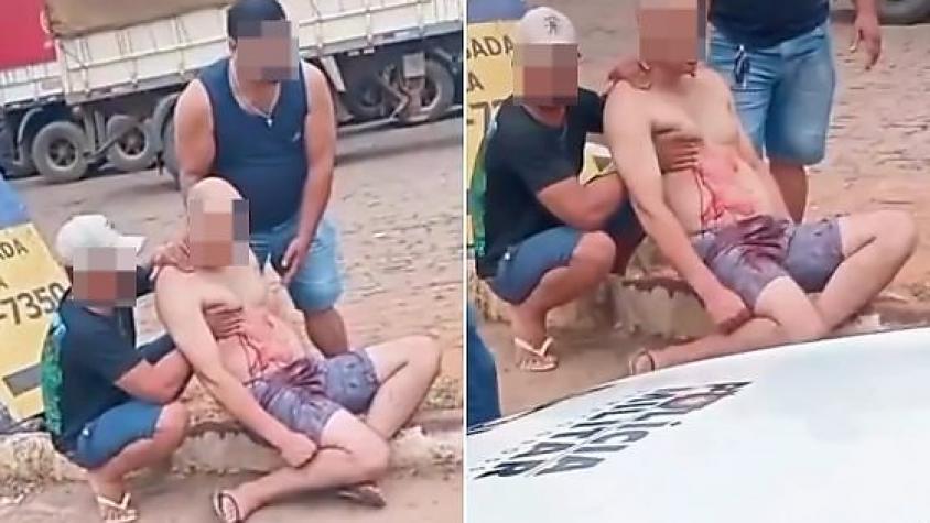 Caminhoneiro é esfaqueado durante briga em posto de combustíveis e morre; veja vídeo