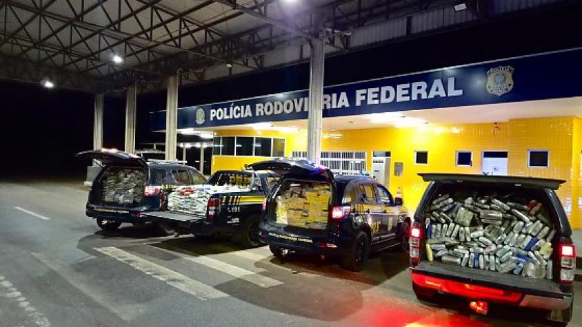PRF realiza maior apreensão de drogas dos últimos anos em Mato Grosso 