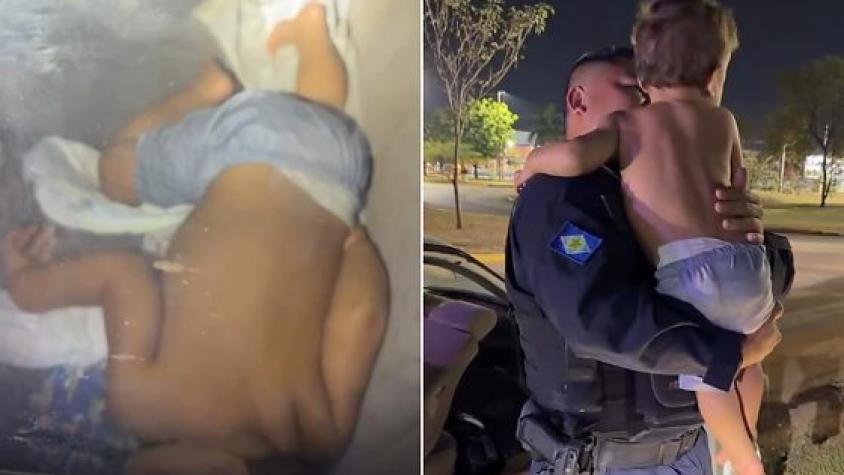 Pai deixa filho de 1 ano sozinho dentro de carro de madrugada para beber pinga em Sinop; vídeo