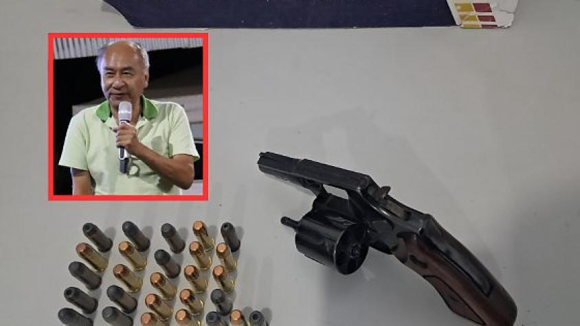 Flagrado com revólver 38 carregado de balas, vice-prefeito de Nobres ameaça chamar facção para a PM e vai preso