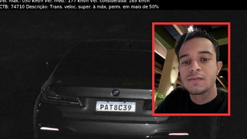 Playboy da BMW estava a 177 km/h na Isaac Póvoas antes de matar motociclista; avenida tem limite de 60km/h