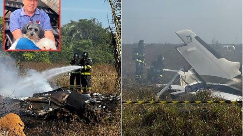 Politec identifica que empresário gaúcho é um dos mortos na queda de avião em Água Boa