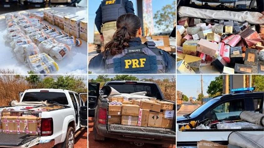 PRF encontra 140 ampolas de “Mounjaro pirata” em carro na BR-364 