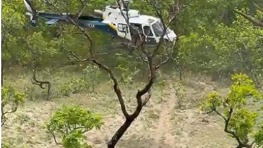 Jovem é socorrido de helicóptero após acidente de moto em zona rural de Cuiabá