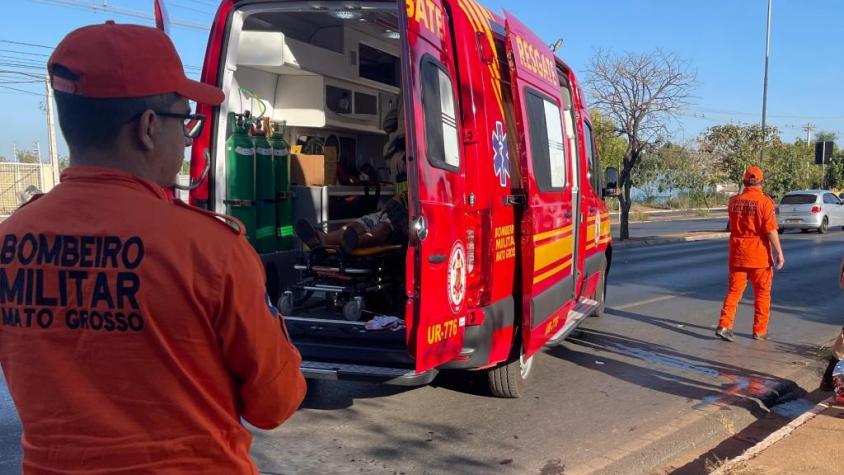 Corpo de Bombeiros socorre três vítimas de acidentes de trânsito em Alta Floresta
