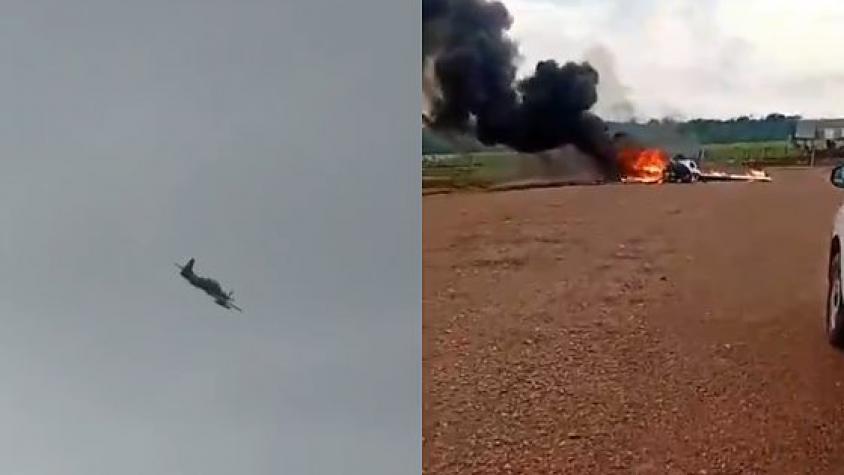 FAB tenta interceptar avião em Juara; ocupantes incendeiam aeronave após pouso em pista clandestina e ninguém é preso